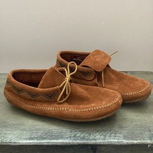 Minnetonka mosaic moccasin booties — incredibly comfortable, new without tags